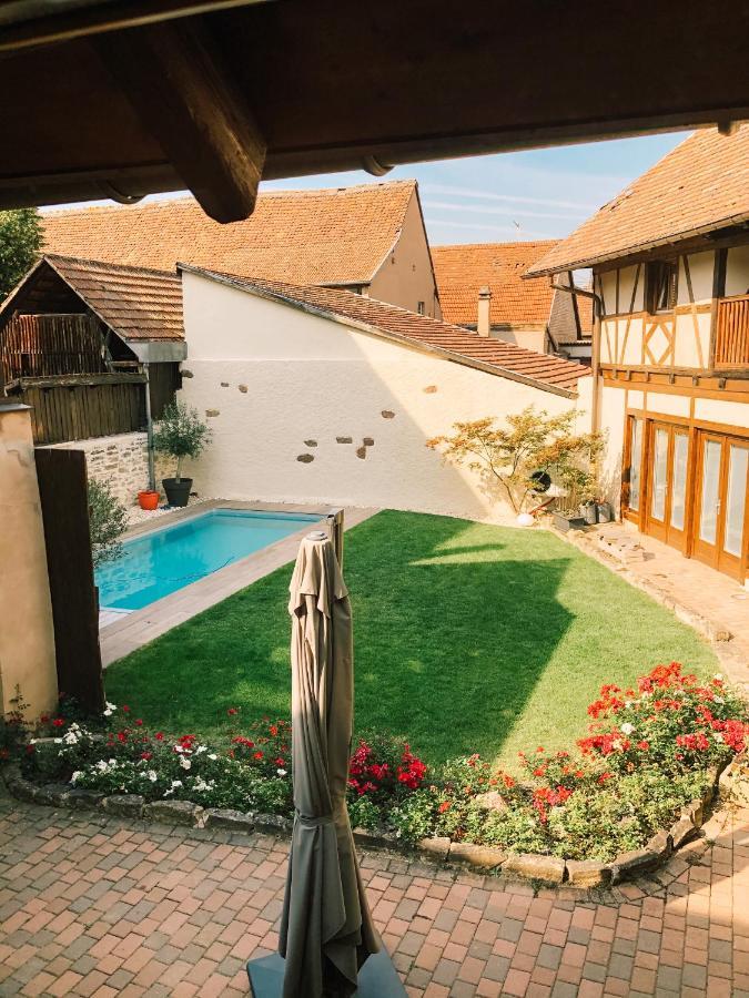 Maison D'Hotes La Rose D'Alsace Rosheim Exterior photo